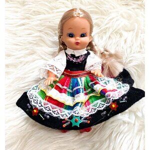 Polish folk doll, Purchased in Porland. vintage